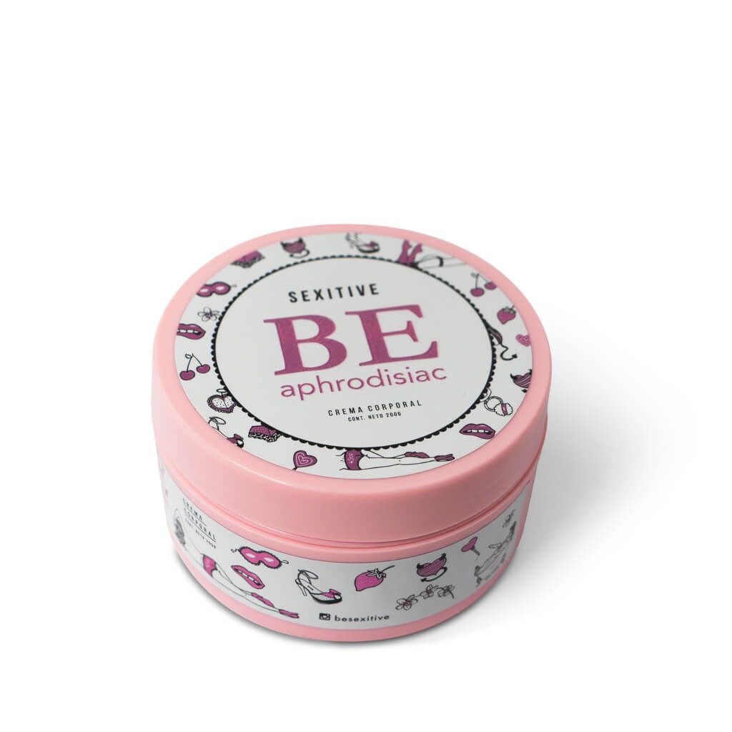 Crema Perfumada Be Aphrodisiac con Glitter 200g. Crema Perfumada Be Aphrodisiac con Glitter 200g.