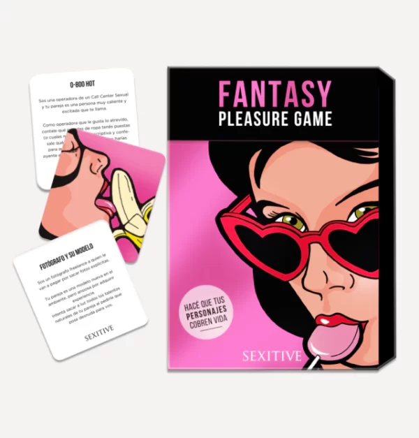 Fantasy Pleasure Game; 80 cartas con fantasías eróticas. Fantasy Pleasure Game; 80 cartas con fantasías eróticas.