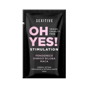 Crema orgásmica estimulante Oh Yes!, sachet.